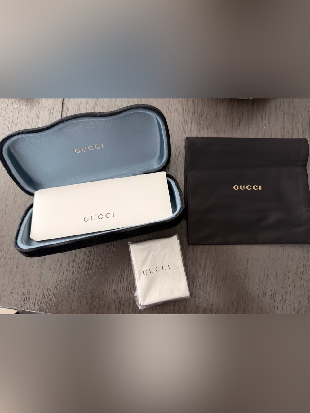 Gucci sunglasses case